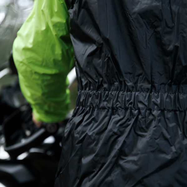 Kombinezon przeciwdeszczowy 2-część. REBELHORN RAIN BLACK - obrazek 7