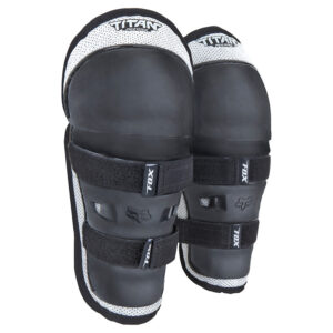 Ochraniacz kolan FOX JUNIOR PEEWEE TITAN GRD BLACK SILVER