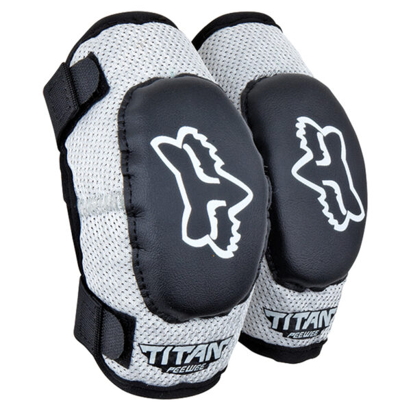Ochraniacz łokci FOX JUNIOR PEEWEE TITAN GRD S/M BLACK/SILVER