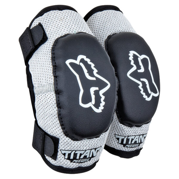 Ochraniacz łokci FOX JUNIOR PEEWEE TITAN BLACK/SILVER