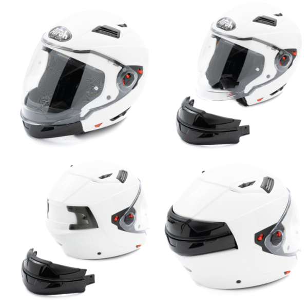 Kask AIROH EXECUTIVE WHITE GLOSS - obrazek 8