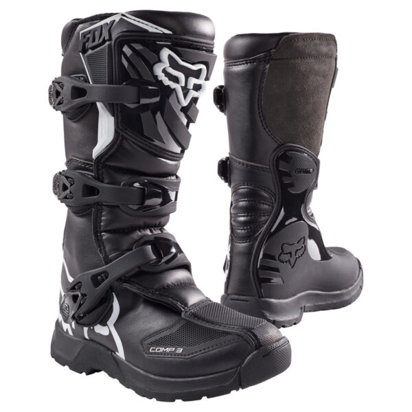 Buty FOX JUNIOR COMP 3Y BLACK Y4 (WKŁADKA 232MM)