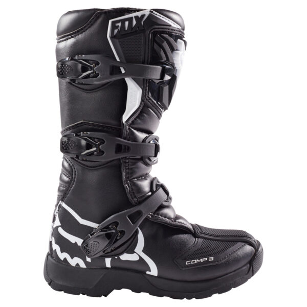 Buty FOX JUNIOR COMP 3Y BLACK Y4 (WKŁADKA 232MM) - obrazek 5