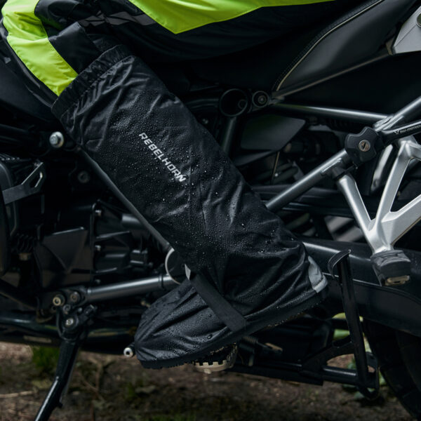 Osłona przeciwdeszczowa na buty REBELHORN THUNDER BLACK M (EU 37-40) - obrazek 3