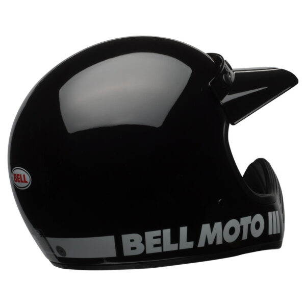 Kask BELL MOTO-3 CLASSIC BLACK - obrazek 6