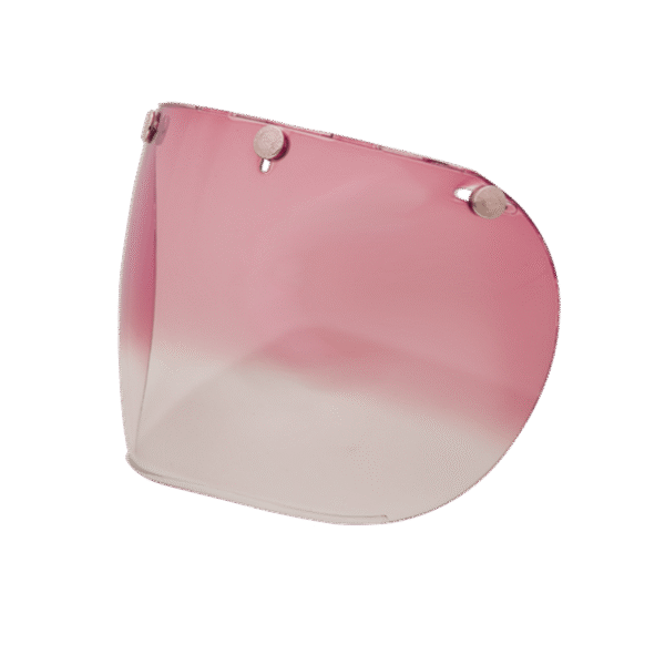 Szyba BELL CUSTOM 500 3 SNAP RETRO PINK GRADIENT
