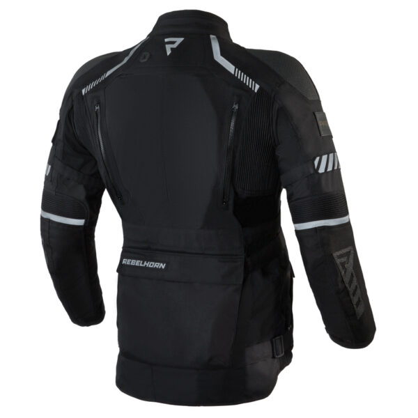 Kurtka tekstylna REBELHORN PATROL BLACK - obrazek 2