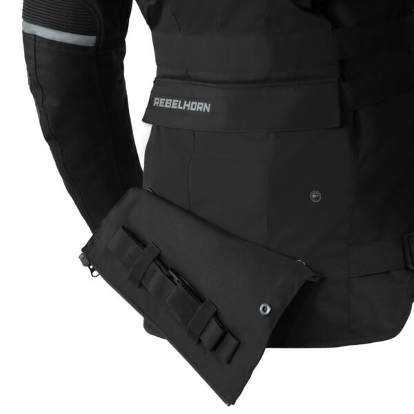 Kurtka tekstylna REBELHORN PATROL BLACK - obrazek 7
