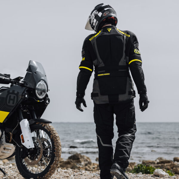 Kurtka tekstylna REBELHORN PATROL BLACK - obrazek 9