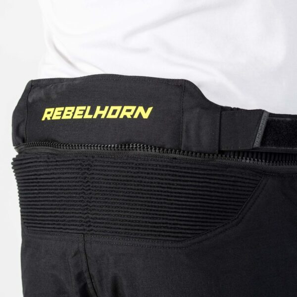 Spodnie tekstylne REBELHORN PATROL GREY/BLACK/FLO YELLOW - obrazek 7