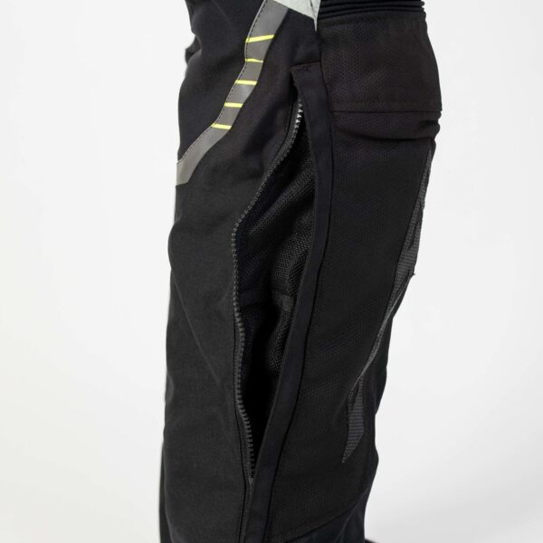 Spodnie tekstylne REBELHORN PATROL GREY/BLACK/FLO YELLOW - obrazek 8