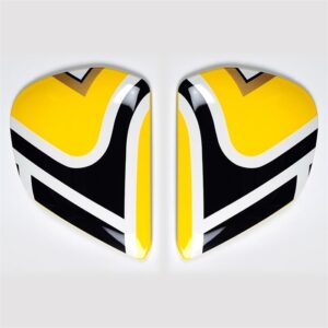 Boczki ARAI VAS-V DO KASKU RX-7 V/RX-7 V EVO EDWARDS LEGEND YELLOW
