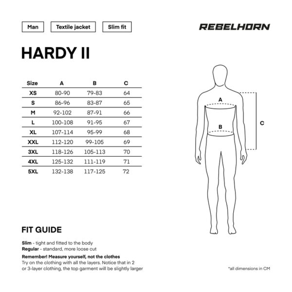 Kurtka tekstylna REBELHORN HARDY II BLACK/FLO YELLOW - obrazek 8