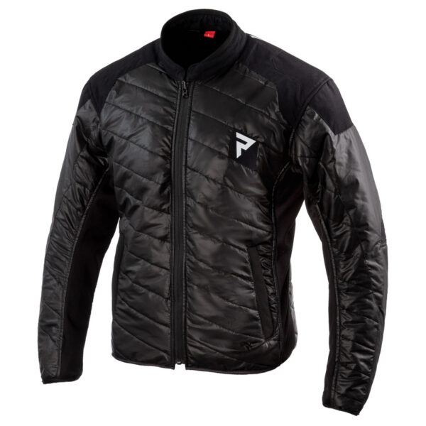 Kurtka tekstylna REBELHORN HARDY II GREY/BLACK/FLO YELLOW - obrazek 4