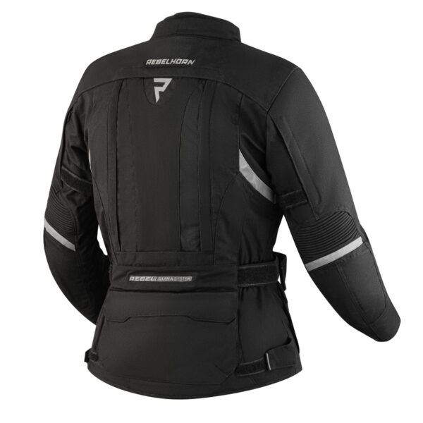 Kurtka tekstylna REBELHORN HARDY II LADY BLACK - obrazek 3