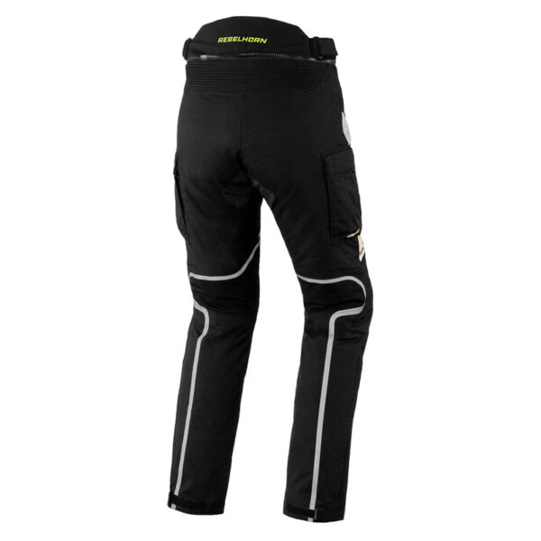 Spodnie tekstylne REBELHORN HARDY II LADY GREY/BLACK/FLO YELLOW - obrazek 4