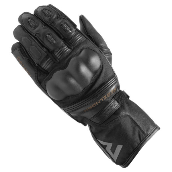 Rękawice skórzane REBELHORN PATROL LONG BLACK - obrazek 2
