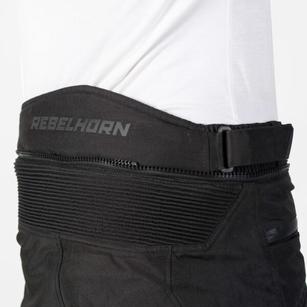 Spodnie tekstylne REBELHORN BORG BLACK - obrazek 6