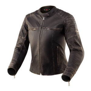 Kurtka skórzana REBELHORN HUNTER PRO LADY VINTAGE BLACK