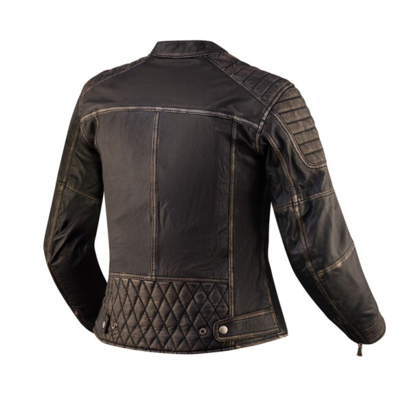 Kurtka skórzana REBELHORN HUNTER PRO LADY VINTAGE BLACK - obrazek 2