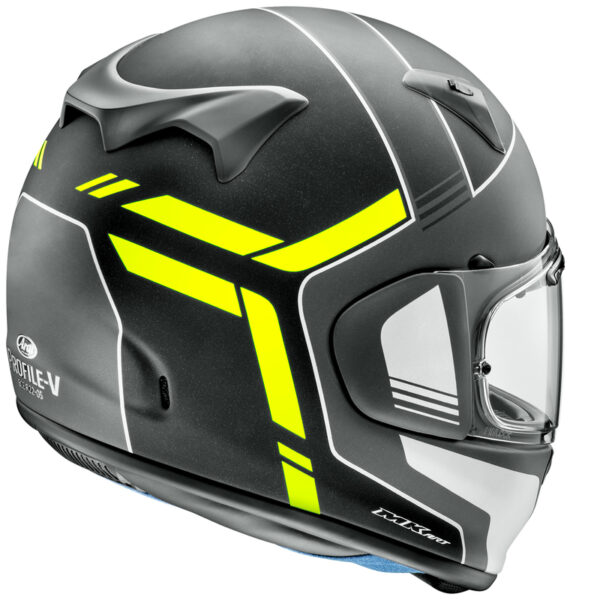 Kask ARAI PROFILE-V TUBE FLUOR YELLOW - obrazek 2