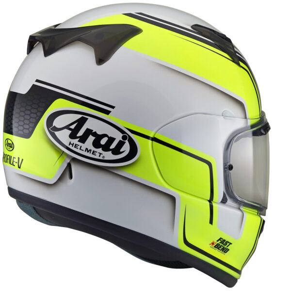 Kask ARAI PROFILE-V BEND YELLOW - obrazek 2