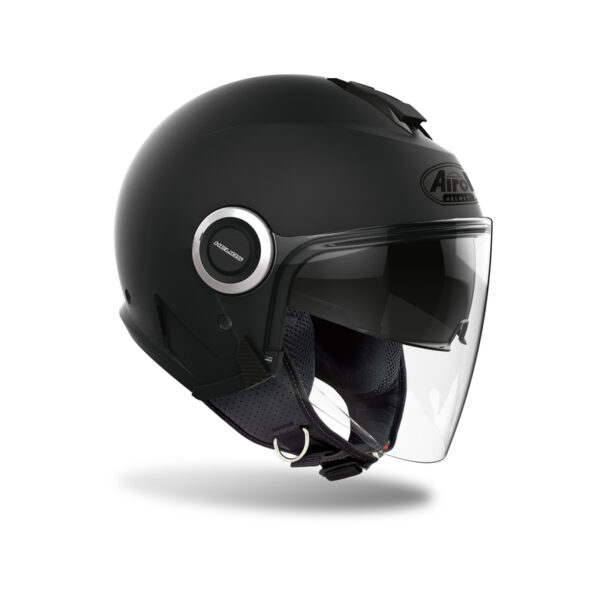 Kask AIROH HELIOS COLOR BLACK MATT - obrazek 3