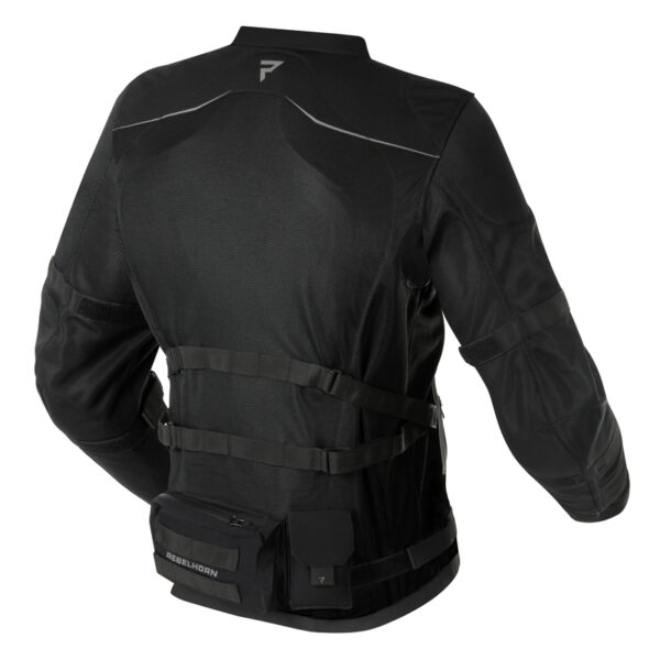 Kurtka tekstylna REBELHORN BRUTALE BLACK - obrazek 2