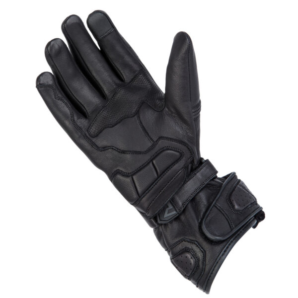 Rękawice skórzane REBELHORN HIKE II LADY BLACK - obrazek 2