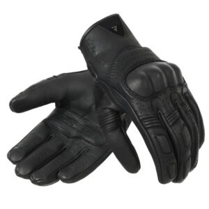 Rękawice skórzane REBELHORN THUG II PERFOROWANE BLACK