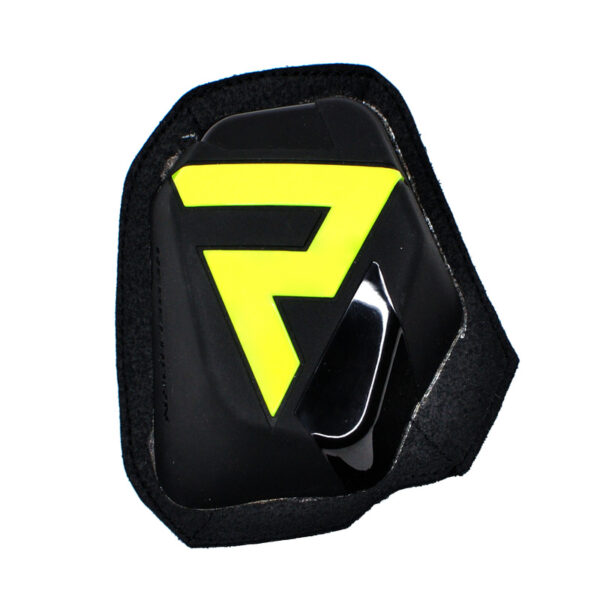 Slidery kolan REBELHORN (NA RZEPY) BLACK/FLO YELLOW