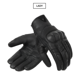 Rękawice skórzane REBELHORN THUG II LADY PERFOROWANE BLACK