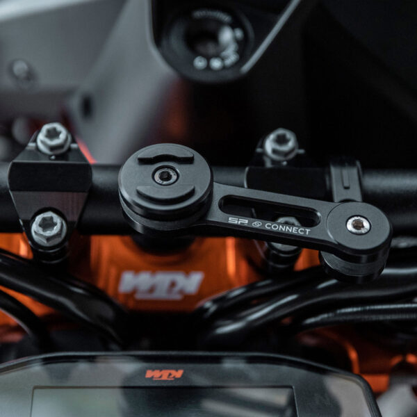 Uchwyt motocyklowy na telefon na kierownicę sp connect spc+ moto mount pro black - obrazek 2