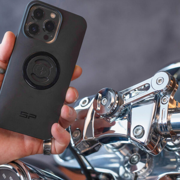 Uchwyt motocyklowy na telefon na kierownicę sp connect spc+ moto mount pro chrome - obrazek 3