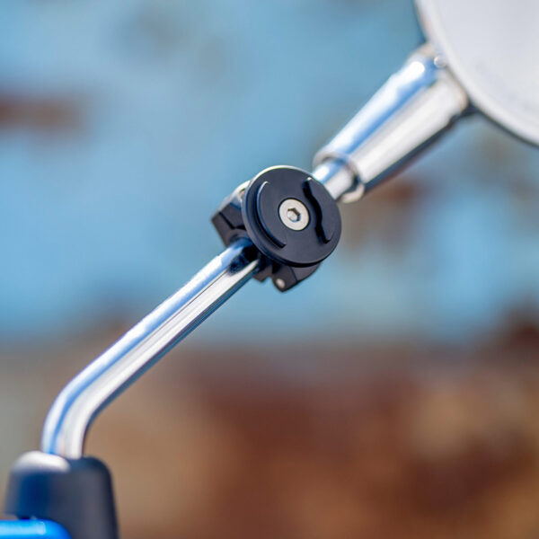 Uchwyt motocyklowy na telefon na lusterko sp connect mirror moto mount spc+ black - obrazek 3
