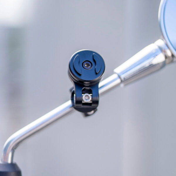 Uchwyt motocyklowy na telefon na lusterko sp connect spc+ mirror moto mount pro black - obrazek 2