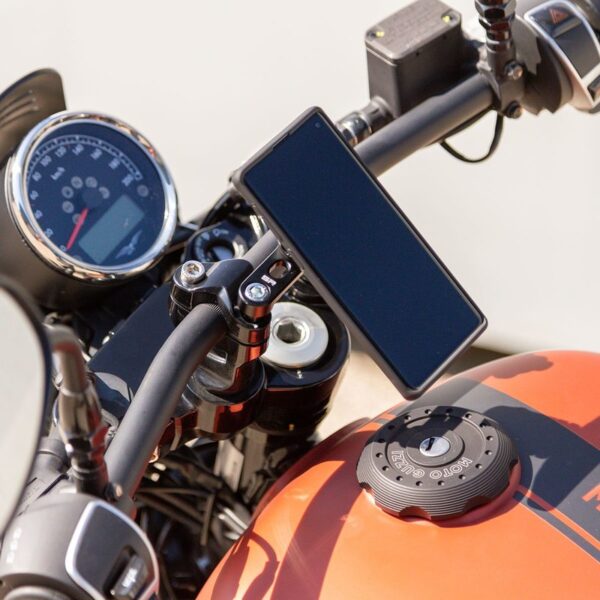 Uchwyt motocyklowy na telefon na śrubę w kierownicy sp connect spc+ bar clamp moto mount pro bla - obrazek 4