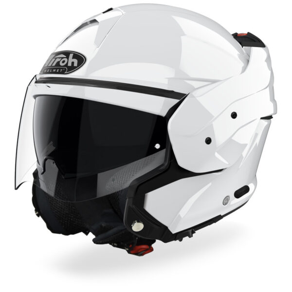 Kask AIROH MATHISSE COLOR WHITE GLOSS - obrazek 3