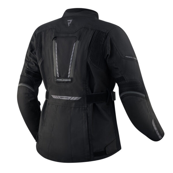 Kurtka tekstylna REBELHORN HIKER III LADY BLACK - obrazek 2