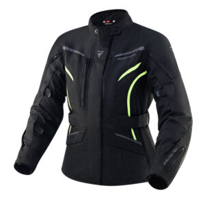 Kurtka tekstylna REBELHORN HIKER III LADY BLACK/FLO YELLOW