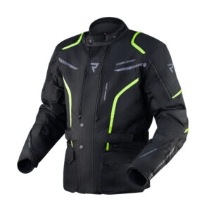 Kurtka tekstylna REBELHORN HIKER III BLACK/FLO YELLOW