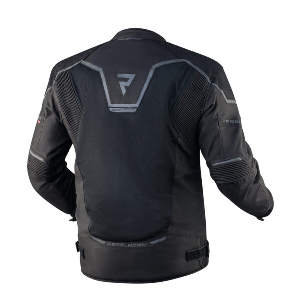 Kurtka tekstylna REBELHORN HIFLOW IV BLACK - obrazek 2