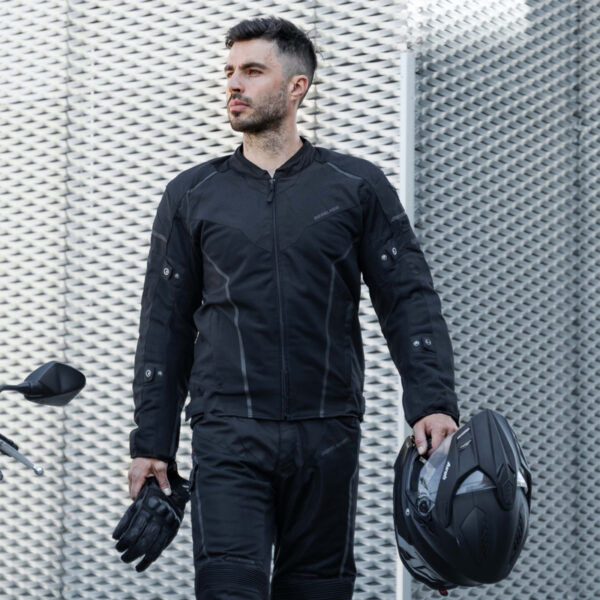 Kurtka tekstylna REBELHORN HIFLOW IV BLACK - obrazek 5