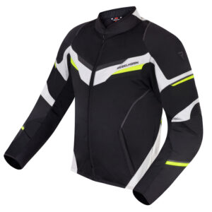 Kurtka tekstylna REBELHORN FLUX BLACK/ICE/FLO YELLOW