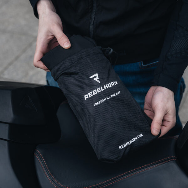 Kurtka skórzana REBELHORN VANDAL BLACK - obrazek 9