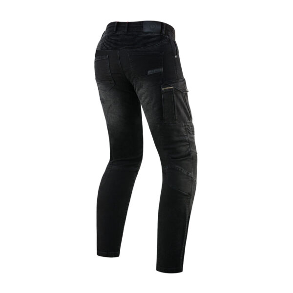 Spodnie jeans REBELHORN VANDAL DENIM BLACK - obrazek 5