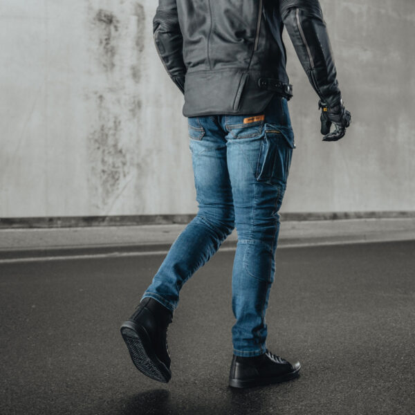 Spodnie jeans REBELHORN VANDAL DENIM BLACK - obrazek 3