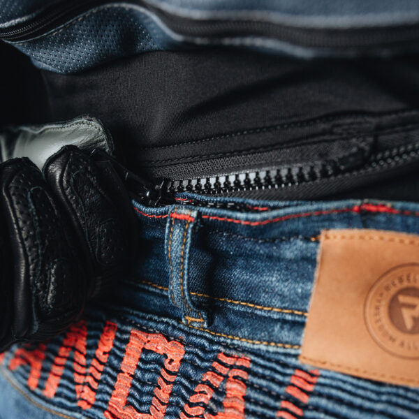 Spodnie jeans REBELHORN VANDAL DENIM BLUE - obrazek 2