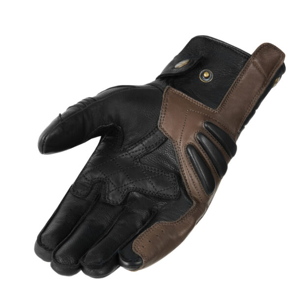 Rękawice skórzane REBELHORN HUNTER VINTAGE BROWN - obrazek 3