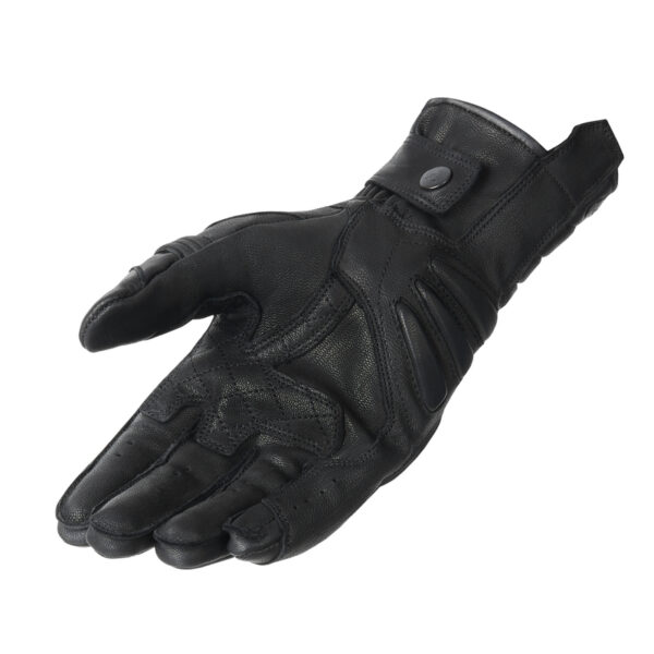 Rękawice skórzane REBELHORN HUNTER BLACK - obrazek 3